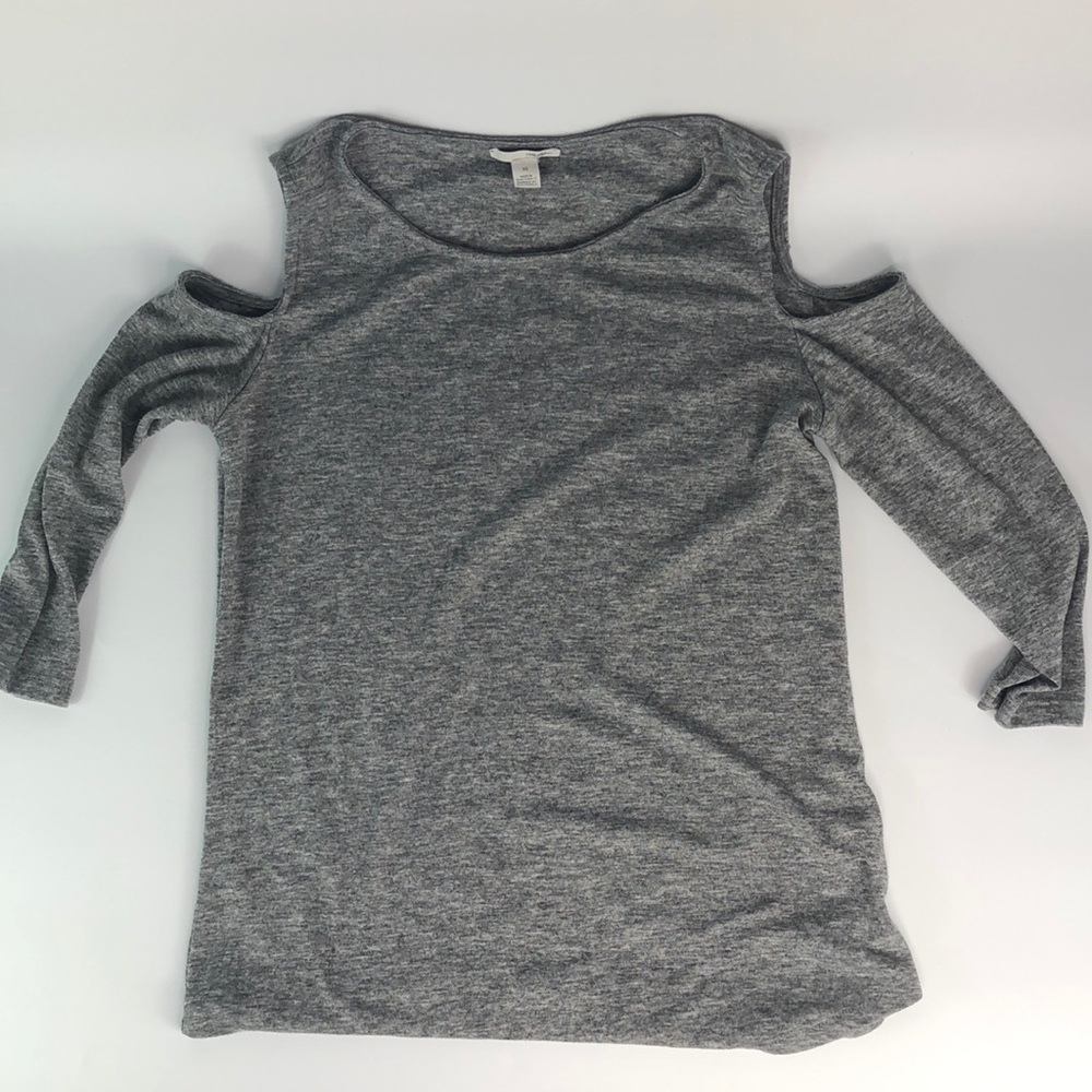 Halogen cold shoulder top Xs